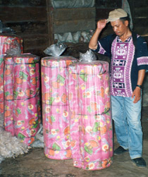 Mattress making, Indonesia